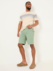 Verde - Pantalones cortos chinos de FatFace - Imagen 4 de 6