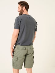 FatFace Bude Green Cargo Shorts - Image 2 of 8
