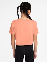 Naranja albaricoque - Nike Cropped 100% Cotton T-Shirt - Imagen 3 de 3