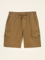 Светло-коричневый - FatFace Pull On Cargo Shorts - Изображение 6 из 6