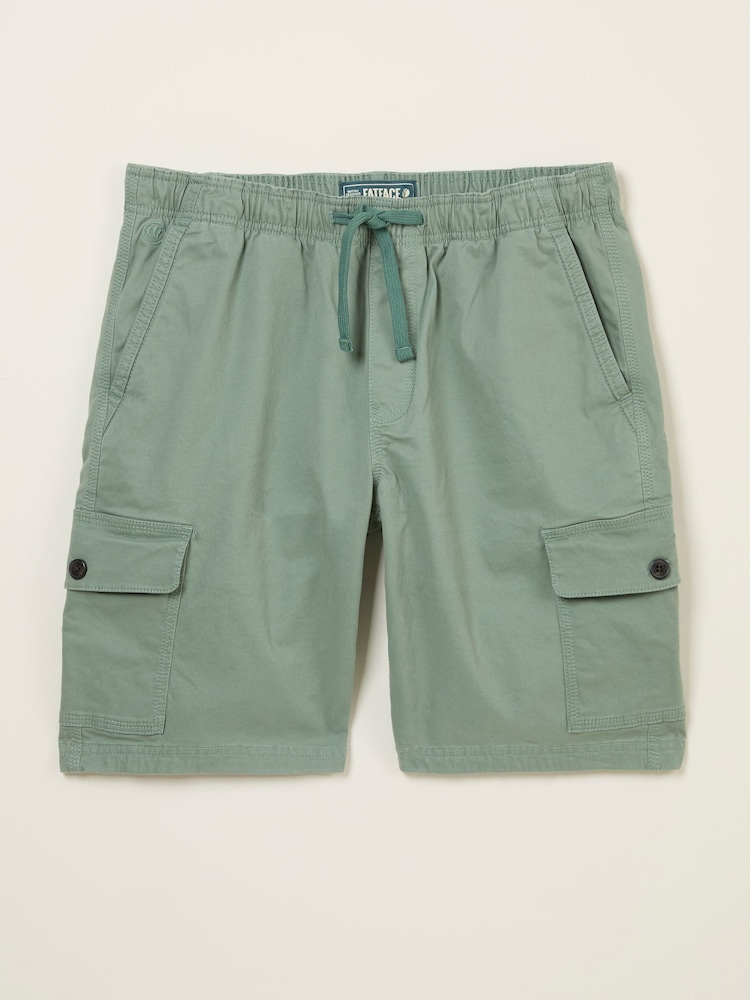 FatFace Tenby Green Pull On Cargo Shorts - Image 5 of 5 FatFace Tenby Green Pull On Cargo Shorts - Image 5 of 5