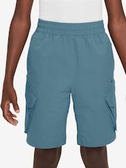 Nike Teal Blue Sportswear City Utility Cargo Shorts - Image 1 of 4