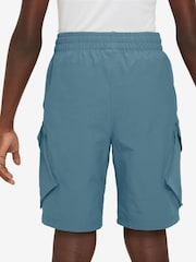 Nike Teal Blue Sportswear City Utility Cargo Shorts - Image 2 of 4