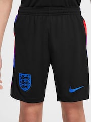 Nike Black England Stadium Away Football Shorts - Image 3 of 8