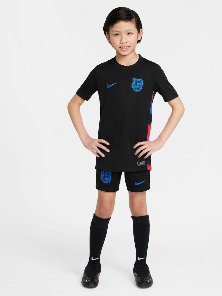 Nike Black England Stadium Away Football Shorts - Image 8 of 8