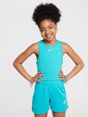 Nike Cactus Blue Sportswear Ribbed Tank Top - Image 1 of 5