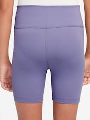 Amethyst/Violett - Nike One Dri-FIT Fahrradhose, 5 Zoll - Bild 3 von 3