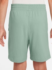 Nike Steam Green 100% Cotton Sportswear Club Shorts - Image 2 of 3