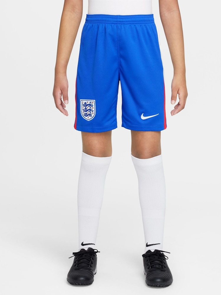 Nike Blue England Stadium Home Football Shorts - Image 1 of 7