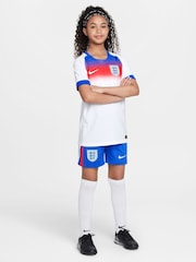 Nike Blue England Stadium Home Football Shorts - Image 7 of 7