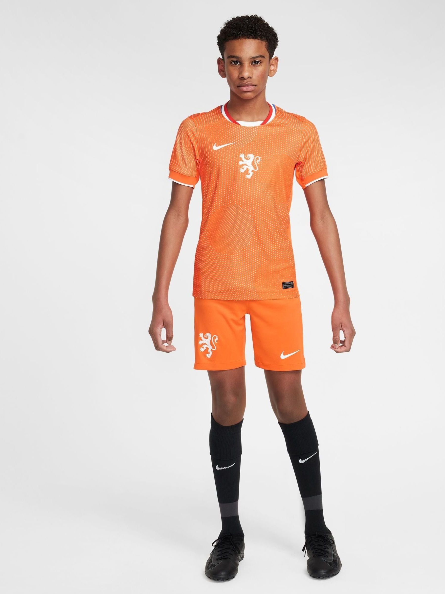 Buy Nike Orange Netherlands Home Stadium Football Shirt from Next