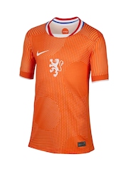 Nike Orange Netherlands Home Stadium Football Shirt - Image 9 of 11