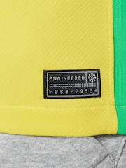 Nike Yellow Brazil Home Stadium Football Shirt - Image 7 of 11
