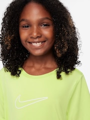 Nike Lemon Yellow One Dri-FIT Short Sleeve T-Shirt - Image 3 of 3
