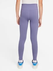 Nike Amethyst Purple High Waisted Leggings - Image 2 of 3