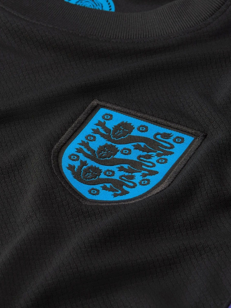 Nike Black England Stadium Away Football Shirt - Image 12 of 12