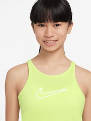 Nike Lemon Yellow Dri-FIT One Classic Tank Vest Top - Image 3 of 3