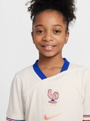 Nike White France Stadium Away Football Shirt - Image 3 of 9