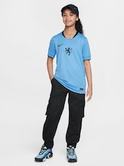 Nike Blue Netherlands Away Stadium Football Shirt - Image 8 of 11