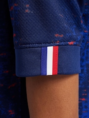 Nike Blue France Stadium Home Football Shirt - Image 6 of 10