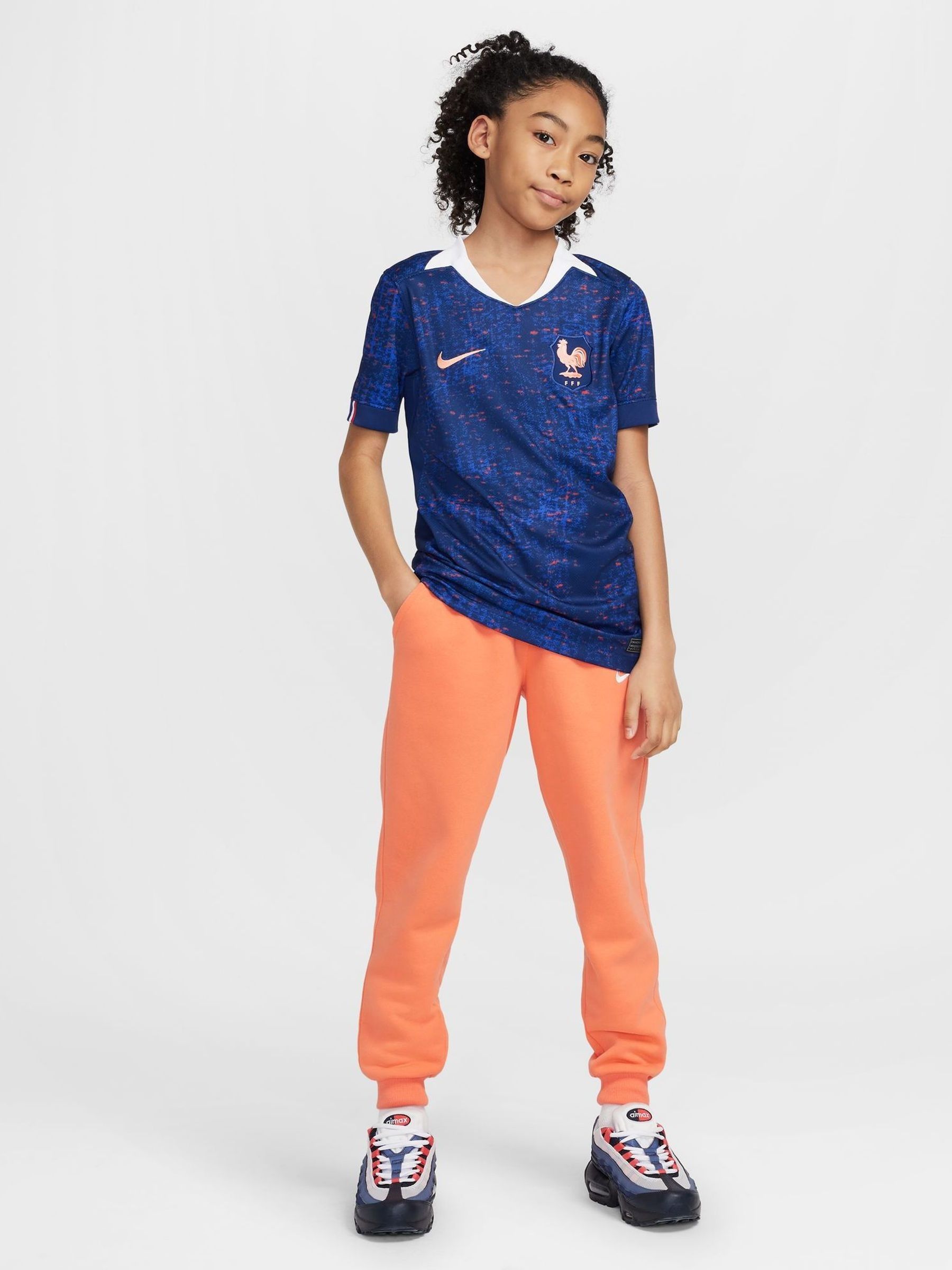 Buy Nike Blue France Stadium Home Football Shirt from Next South