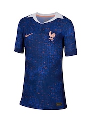Nike Blue France Stadium Home Football Shirt - Image 9 of 10