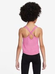 Nike Flamingo Pink One Dri-FIT Tank Vest Top - Image 2 of 3