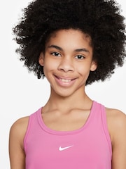 Nike Flamingo Pink One Dri-FIT Tank Vest Top - Image 3 of 3