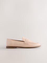 Pink Nude Standard Fit Forever Comfort® Slim Round Toe Penny Loafers - Image 6 of 9