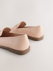 Pink Nude Standard Fit Forever Comfort® Slim Round Toe Penny Loafers - Image 9 of 9