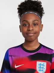Nike Blue England Pre Match Football Top - Image 3 of 9