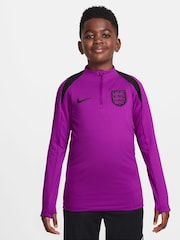 Nike Purple England Strike Drill Top - Image 1 of 3