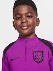 Nike Purple England Strike Drill Top - Image 3 of 3