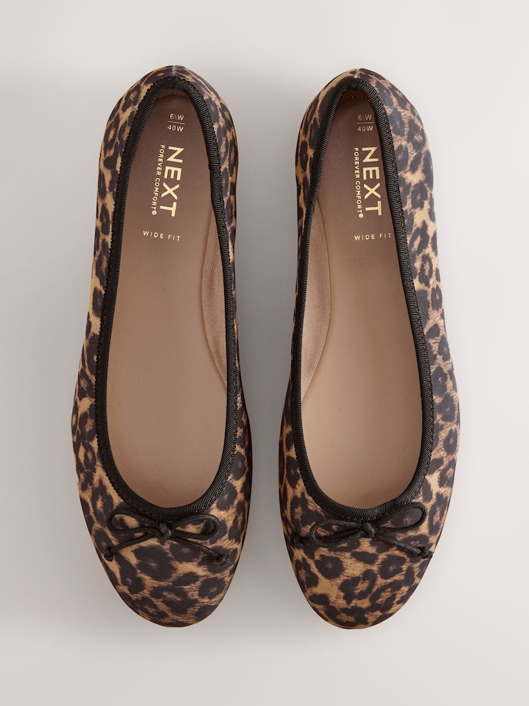 Leo-Animalprint - Forever Comfort® Ballerinas - Bild 1 von 1