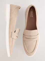 Neutral Forever Comfort® Round Toe Slim Loafers - Image 1 of 9