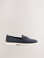 Navy Forever Comfort® Round Toe Slim Loafers - Image 6 of 8