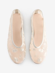 Bone Forever Comfort® Embroidered Mesh Ballerinas - Image 1 of 10