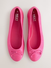 Pink, Bast - Forever Comfort® Ballerinas - Bild 1 von 1