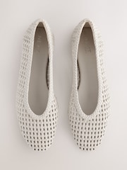 Bone Forever Comfort® Round Toe Weave Ballerinas - Image 1 of 9