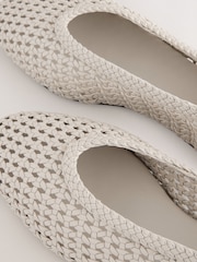 Bone Forever Comfort® Round Toe Weave Ballerinas - Image 9 of 9