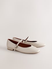 Bone Standard/Wide Fit Forever Comfort® Round Toe Mary Jane Shoes - Image 1 of 6