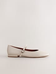 Bone Standard/Wide Fit Forever Comfort® Round Toe Mary Jane Shoes - Image 2 of 6