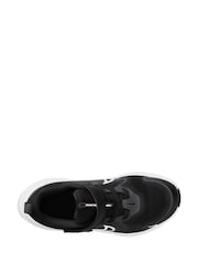 Nike Black/White Junior Cosmic Running Trainers - Image 8 of 11