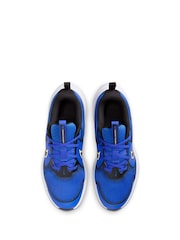 Nike Hyper Royal Blue Youth Cosmic Running Trainers - Image 7 of 11