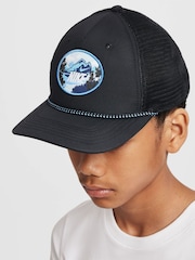 Nike Black Kids Rise Graphic Trucker Cap - Image 3 of 6