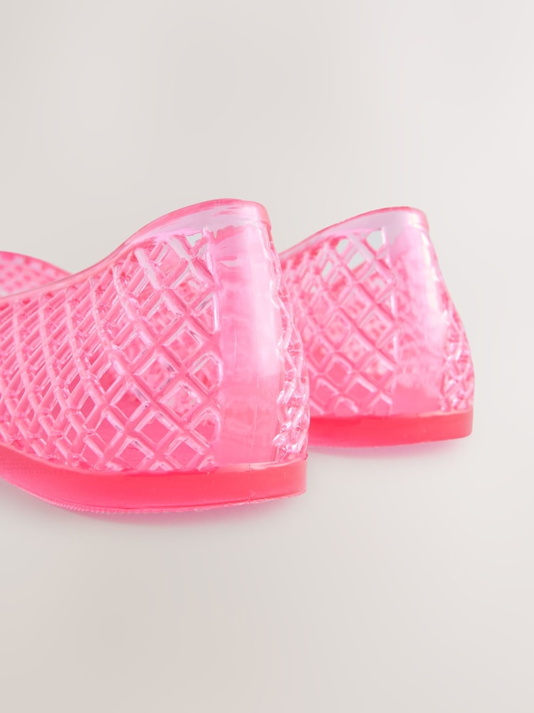 Pink - Jelly-Ballerinas mit runder Zehenpartie - Bild 10 von 10 Pink - Jelly-Ballerinas mit runder Zehenpartie - Bild 10 von 10