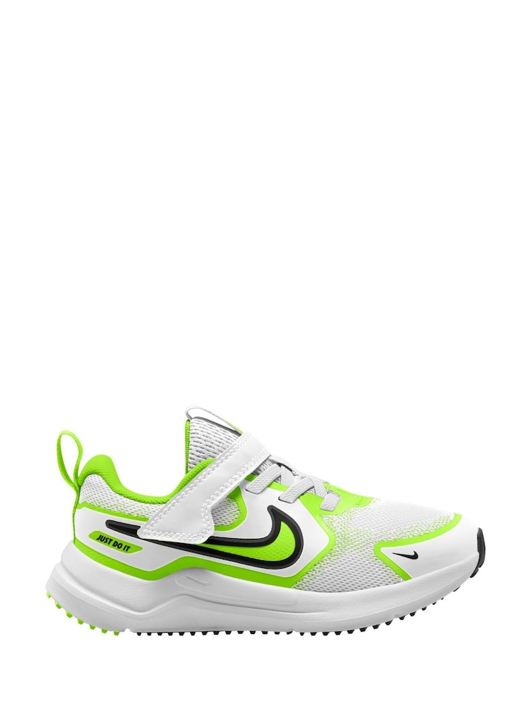 Nike White Volt Junior Cosmic Running Trainers - Image 1 of 4