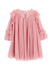 Angels Face Pink Chrissie Tulle Butterfly Dress - Image 5 of 5