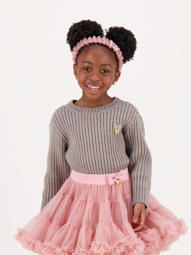 Angels Face Pink Ruffle Aliceband - Image 1 of 2