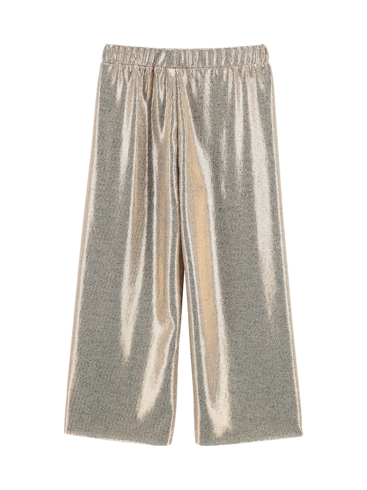 Angels Face Gold Tone Pleated Fortune Set - Image 5 of 5
